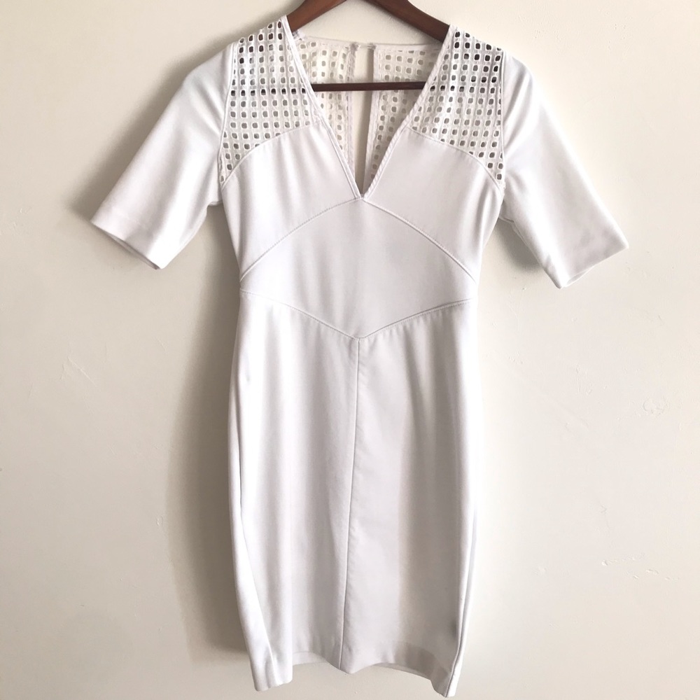 VICTORIAS SECRET white dress size 2